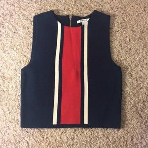 F21 Cropped Tank Top - S